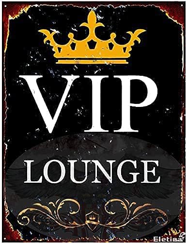Home Bar Lounge - メタルティンサイン装飾 VIPラウンジ ヴィンテージティンサイン 壁掛け レトロメタルバー パブポスター