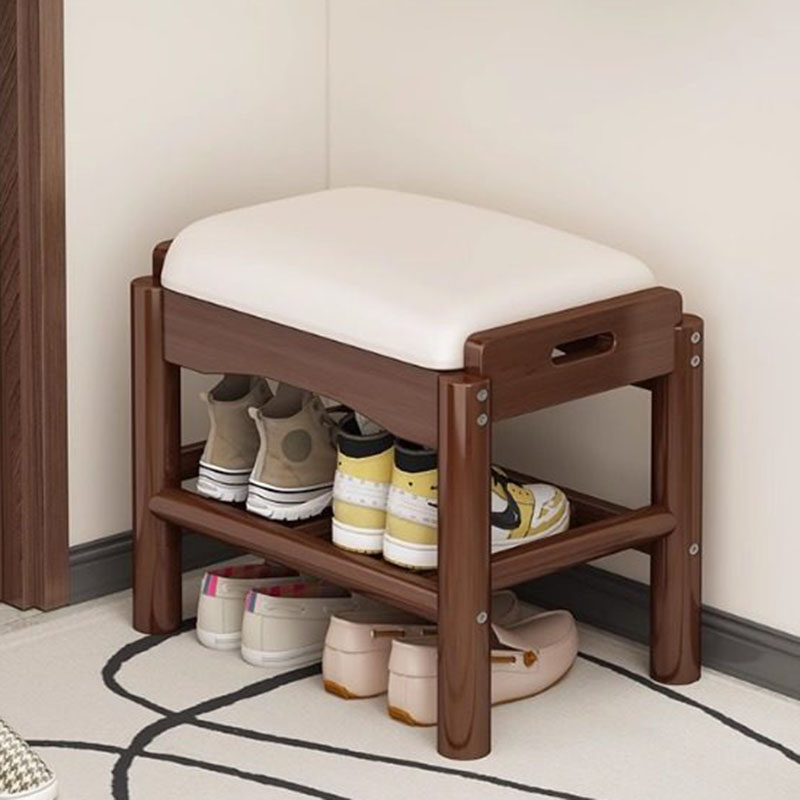 Home Bar Lounge - モダンな木製フットスツール靴収納プーフモバイルリビングルーム省スペースフットスツールデザイナーバータブレットラウンジスイート家具