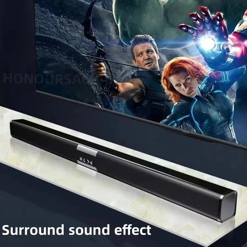 Home Bar And Theater - 6Dサラウンドサウンドホームシアタースピーカーシステム、携帯電話用低音ワイヤレスBluetoothスピーカー、ロングTVサウンドバースピーカー、TF/AUX/USB対応