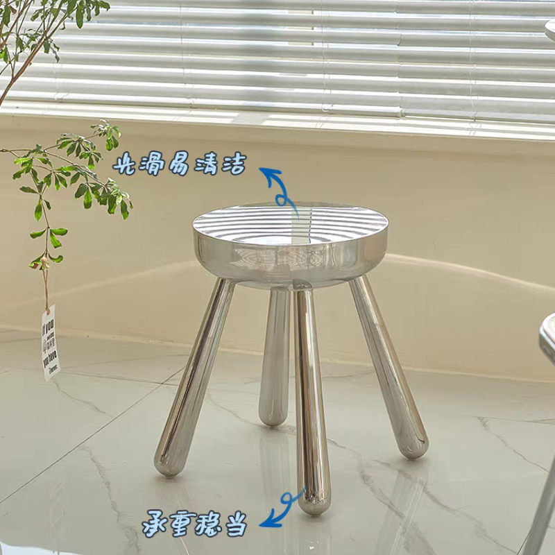 北欧家具ステンレススチールスツールクリエイティブダイニングス - Home Bar Lounge のレビューと価格