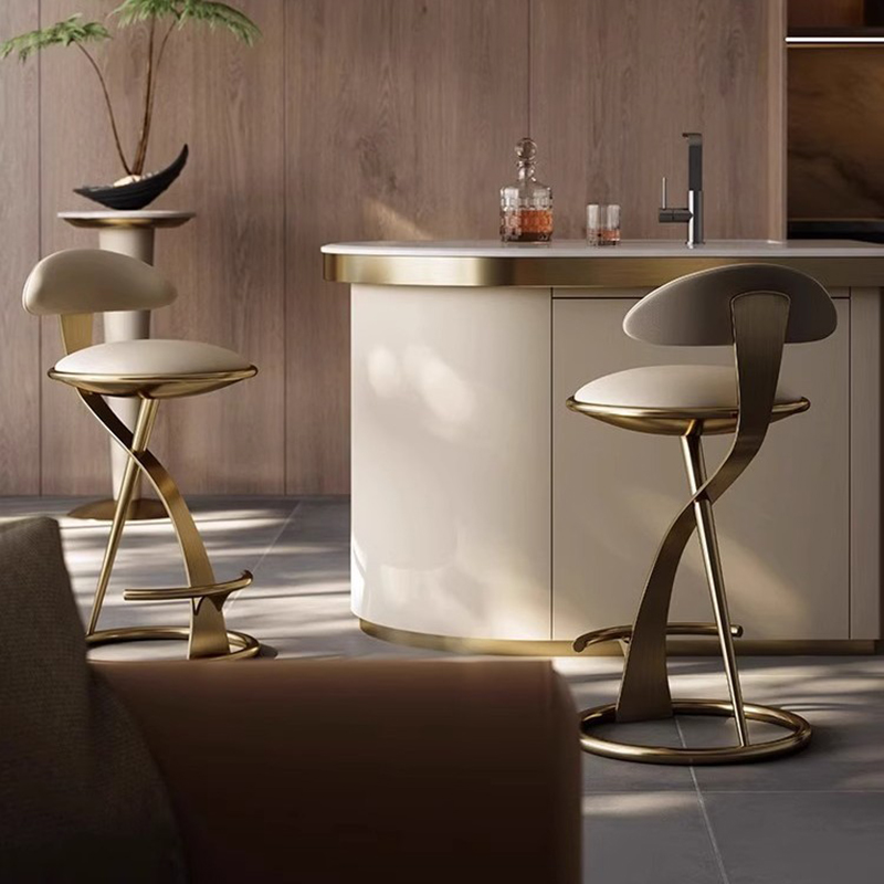 Luxury Modern Bar Stool with G - Home Bar Stools のレビューと価格
