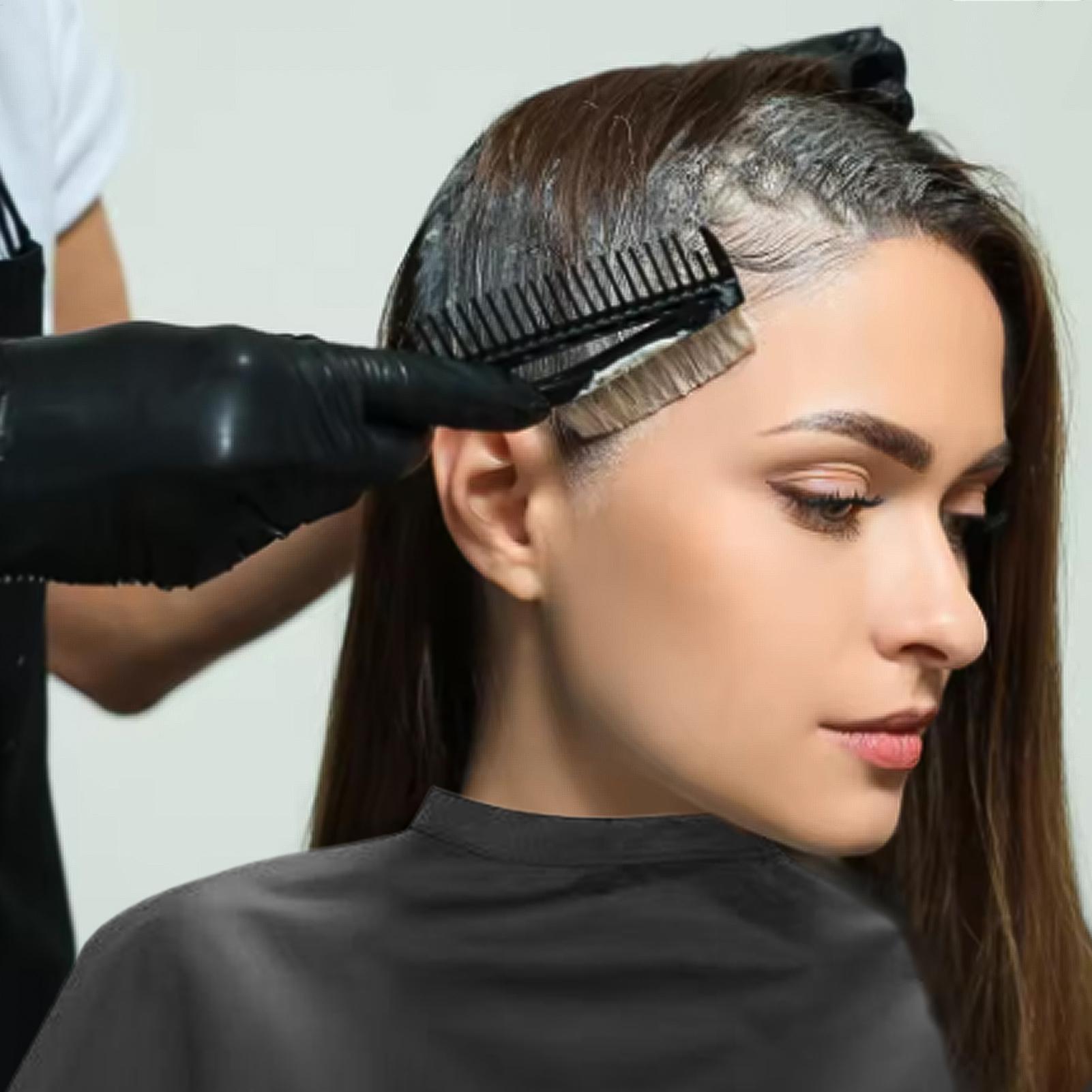 黒の短い正方形防水ヘアカットケープ、プロ仕様、再利用可能、軽 - Home Barber のレビューと価格