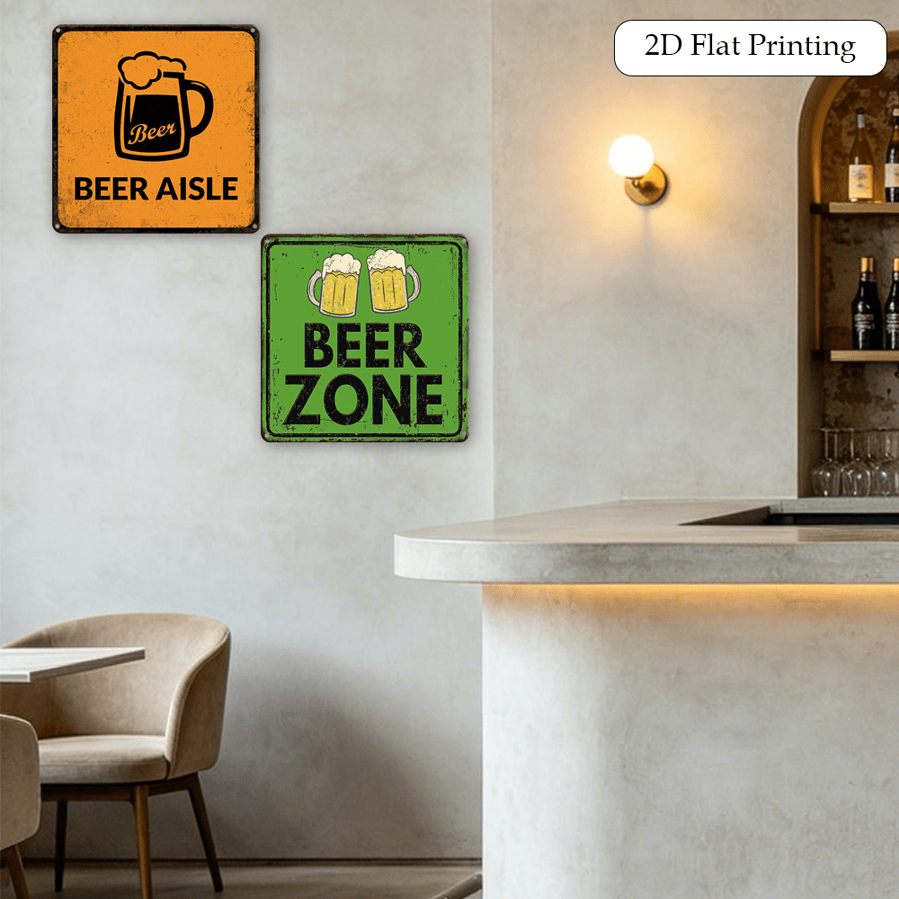 2パック ヴィンテージビールマグ ビール通路ゾーン バー装飾 - Home Bar Lounge のレビューと価格