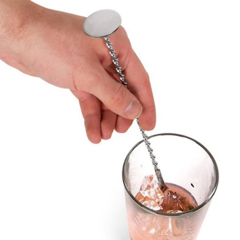 カクテルドリンク用ミキシングスプーン高品質ステンレス鋼スパイ - Bar Spoon Twisted のレビューと価格