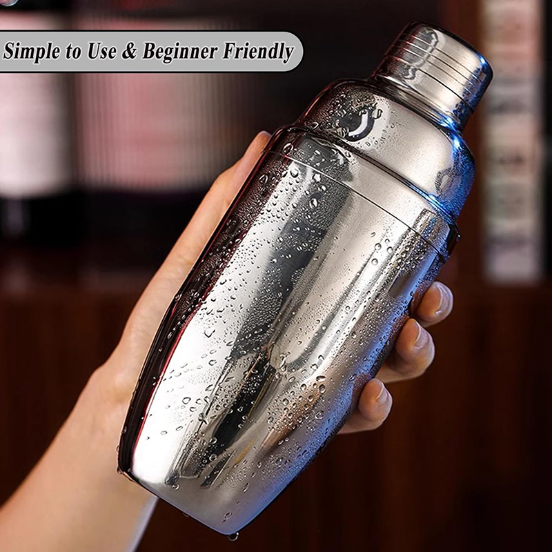 750 ミリリットルステンレス鋼カクテルシェーカーセットカク - Boston Shaker Set のレビューと価格