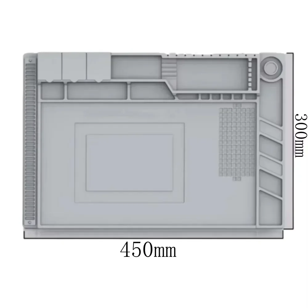 45*30 センチメートル断熱作業マットはんだステーション修 - Bar Mat Rubber のレビューと価格
