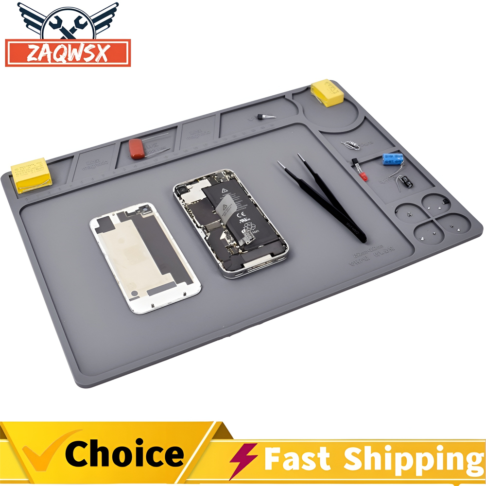 断熱磁気シリコンパッド ESD ワークマットはんだ付けステー - Bar Mat Rubber のレビューと価格