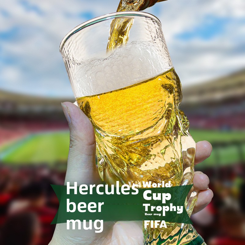 FIFA 2026 サッカー トロフィー ビールグラス クリ - Home Bar Set のレビューと価格