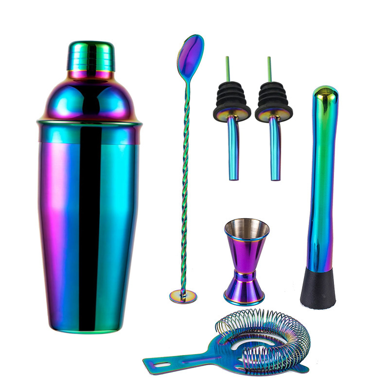 ステンレス鋼トーンカクテルシェーカーバーセット,バーテンダー - Boston Shaker Set のレビューと価格