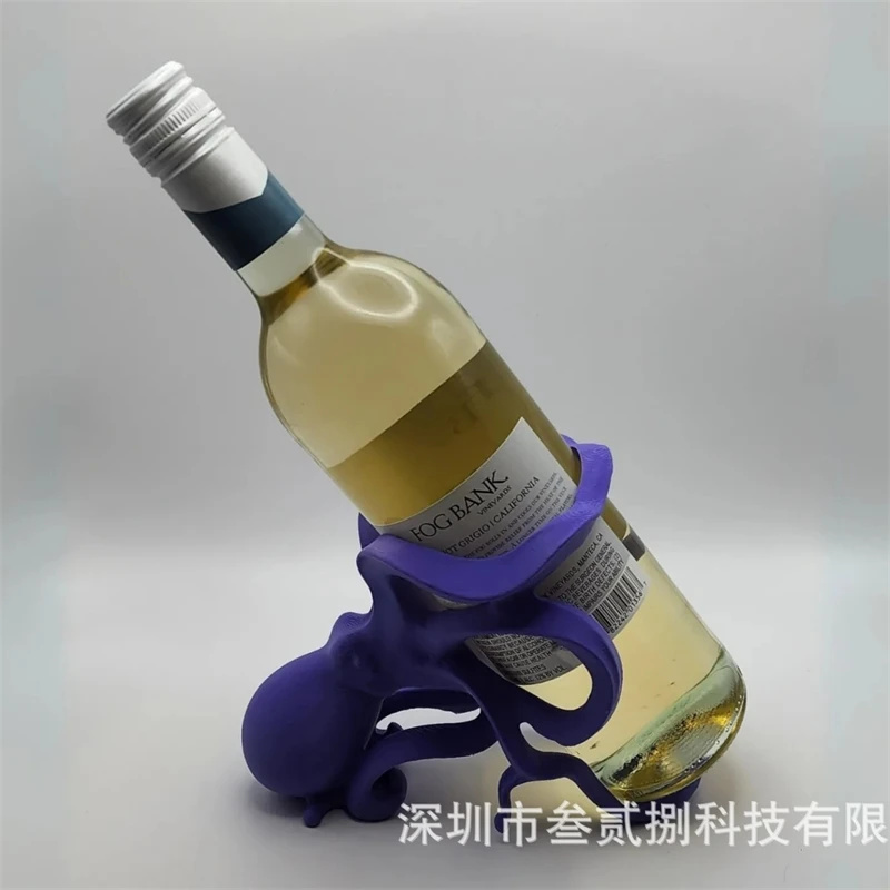 タコワインボトルラック卓上ホームバーワインホルダースタンドテ - Home Bar Stand のレビューと価格