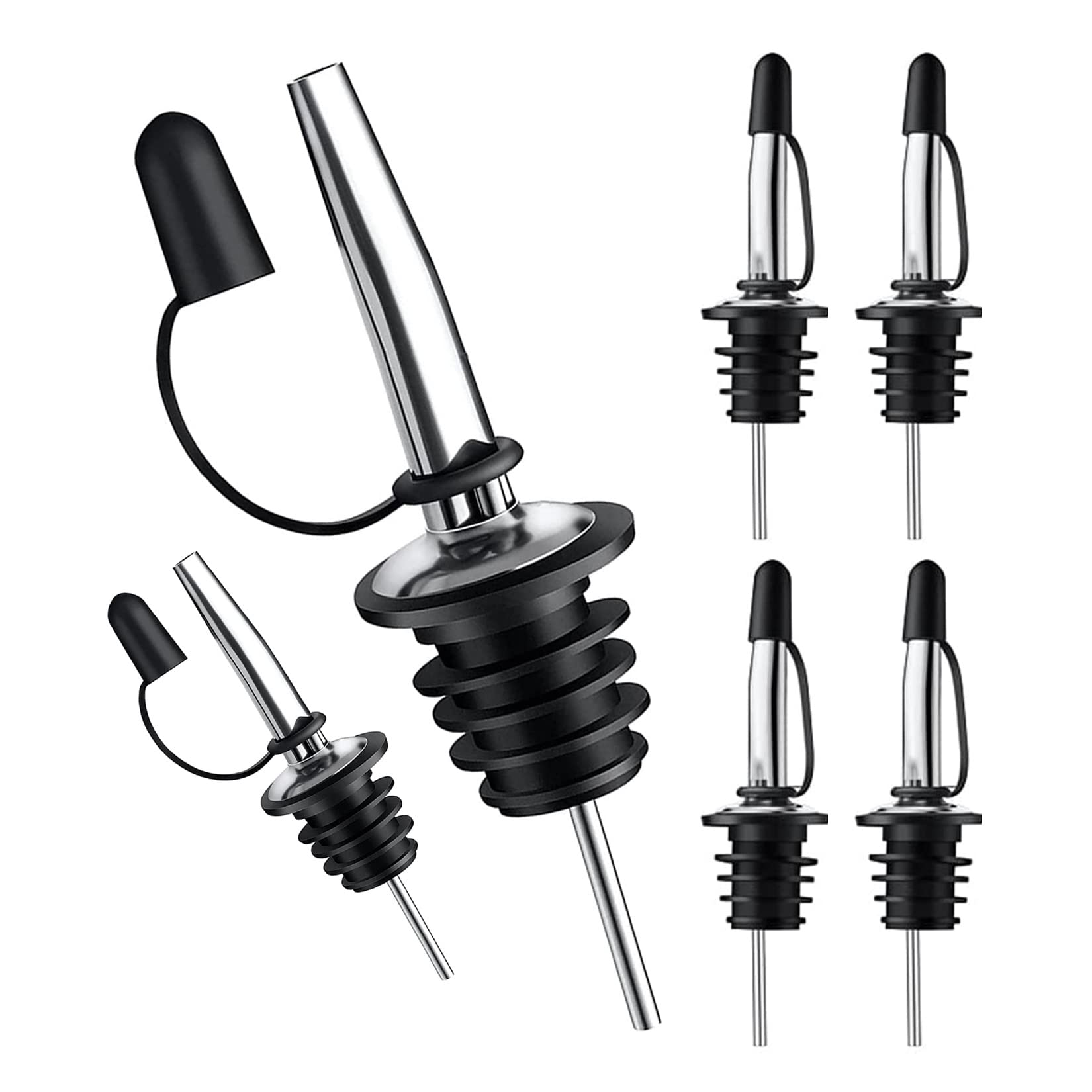 リキュール注ぎ口,ダストキャップ付き,ボトル用リキュール注ぎ - Speed Pourer Cap のレビューと価格
