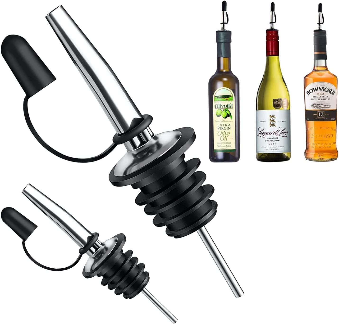 リキュール注ぎ口,ダストキャップ付き,ボトル用リキュール注ぎ - Speed Pourer Cap のレビューと価格
