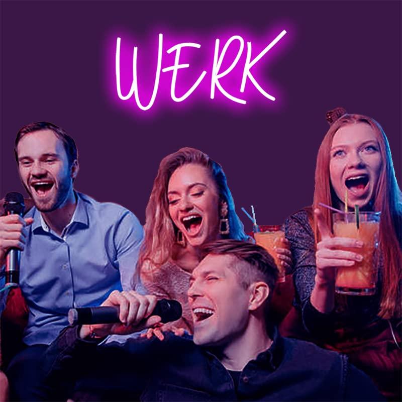 Werkネオンサイン Werk Word LEDライトアップ - Home Bar Word のレビューと価格