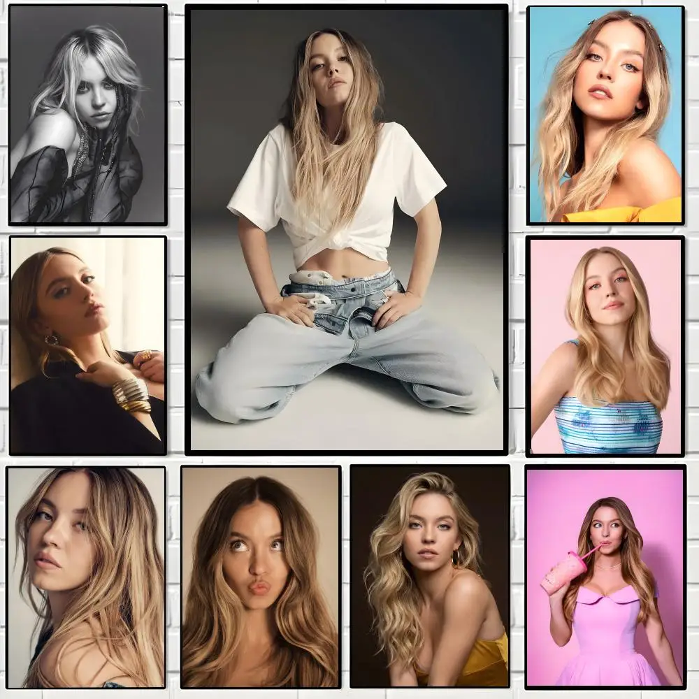 S-Sydney Sweeney ポスター 高品質のヴィンテ - Home Bar Sydney のレビューと価格