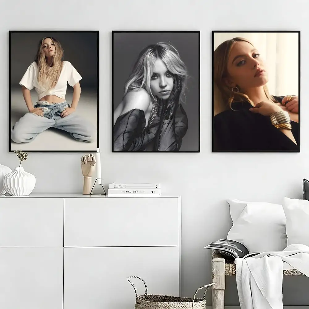 S-Sydney Sweeney ポスター 高品質のヴィンテ - Home Bar Sydney のレビューと価格