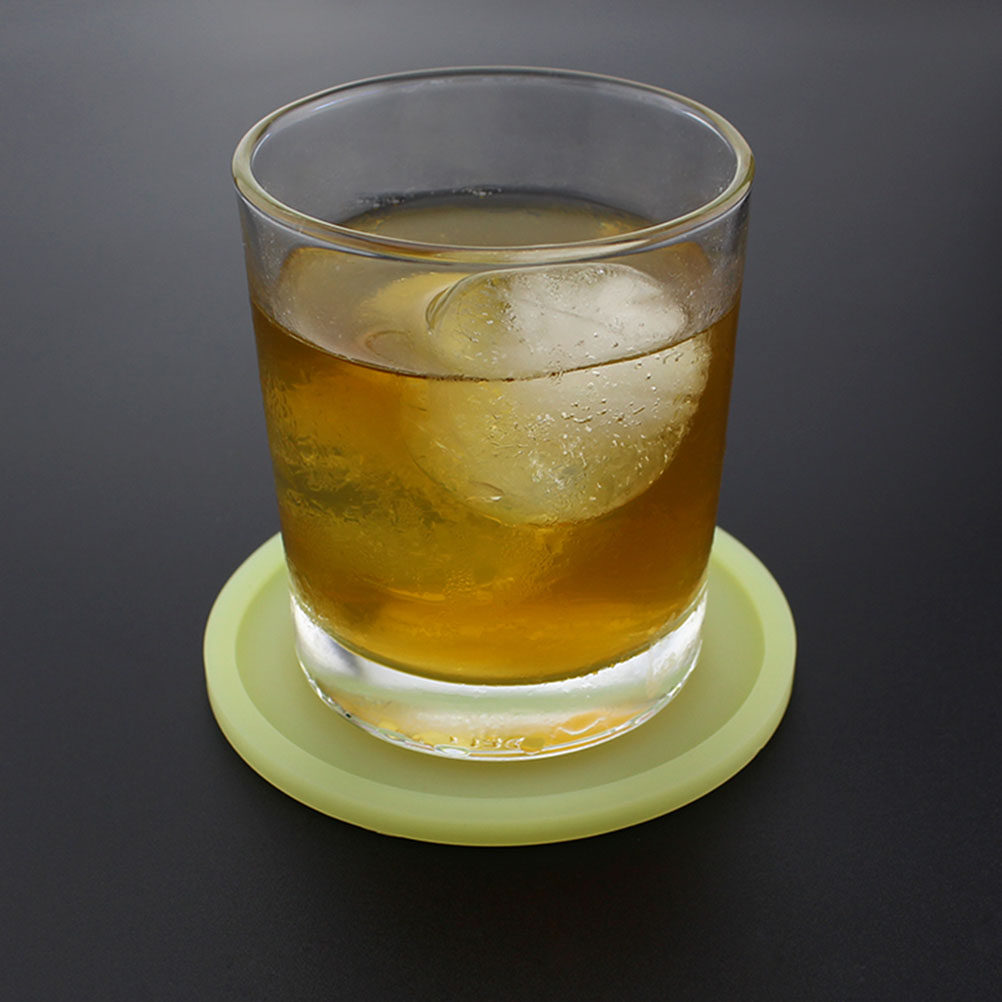蛍光シリコンコースターセット耐熱滑り止め断熱パッドキッチンテ - Home Bar Set のレビューと価格