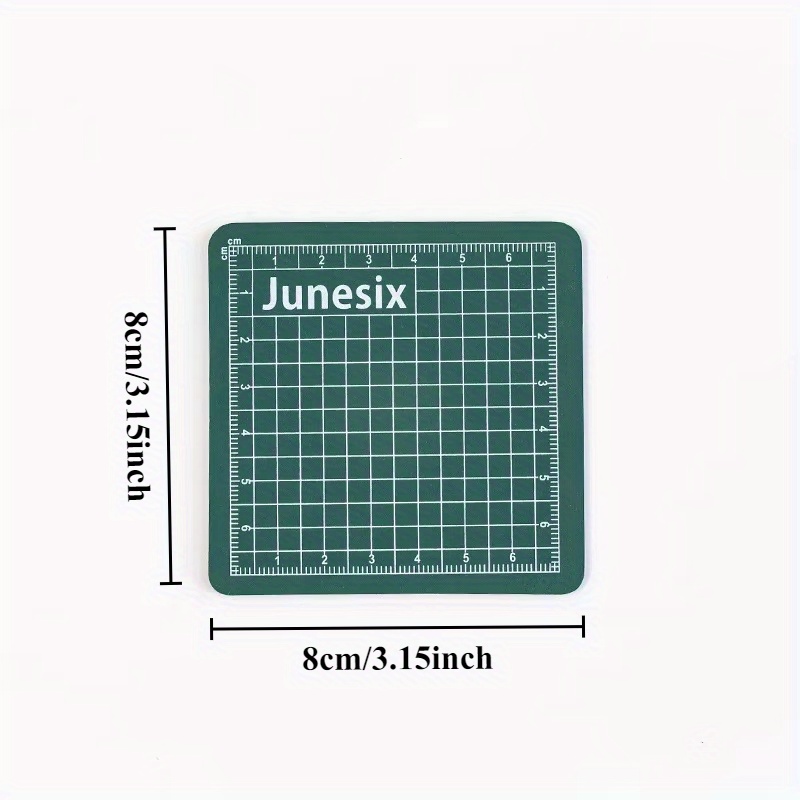 2 個ミニカッティングパッド手作りモデル 8x8cm ハンド - Bar Mat Rubber のレビューと価格